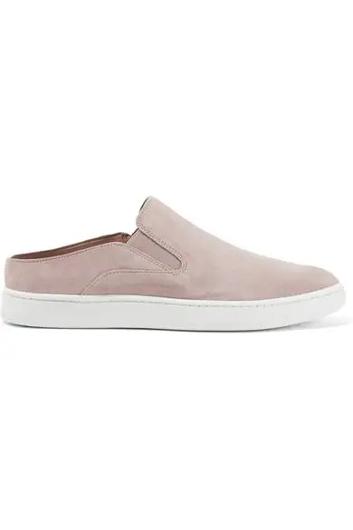 Vince + Verrell 2 Suede Slip-On Sneakers