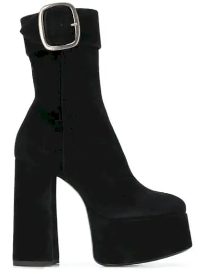 Saint Laurent + High Heel Platform Boots