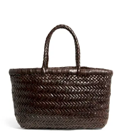 Mini Leather Flat Gora Tote Bag