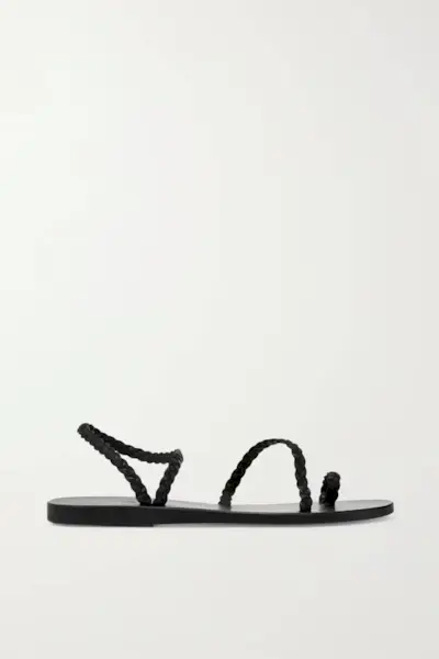 Ancient Greek Sandals + Eleftheria Braided Leather Sandals