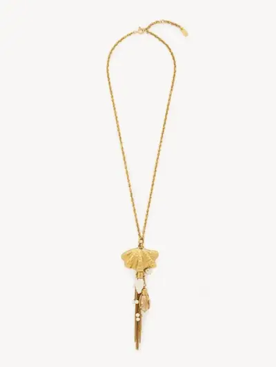 The Chloé Shells Pendant Necklace