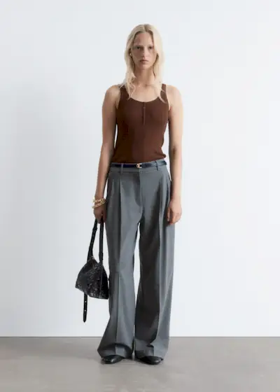 Tailored Wool Trousers