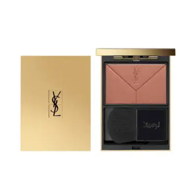 Yves Saint Laurent + Couture Blush in Nude Blouse