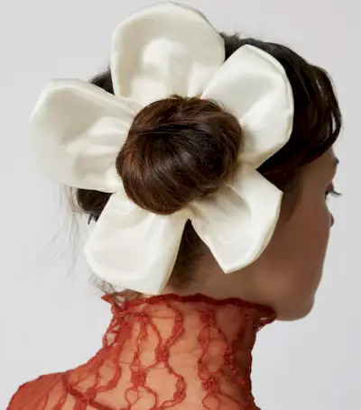 Urban Outfitters + Flower Petal Scrunchie