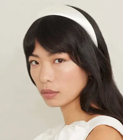 Jennifer Behr + Kate Silk-Satin Headband