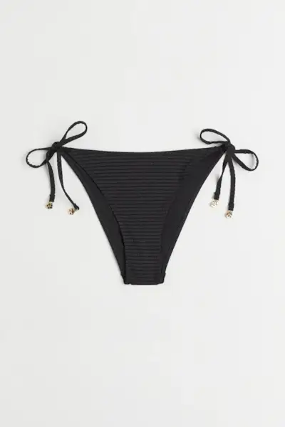 H&M + Tie Bikini Bottoms