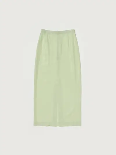 Foil Printed Silk Lawn Skirt