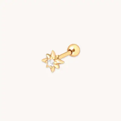 Twilight Star Barbell in Gold