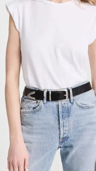 Madewell + Western Chunky Buckle Belt