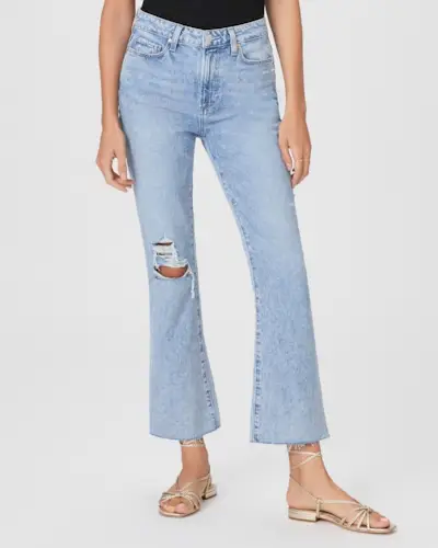 Paige + Claudine Raw Hem