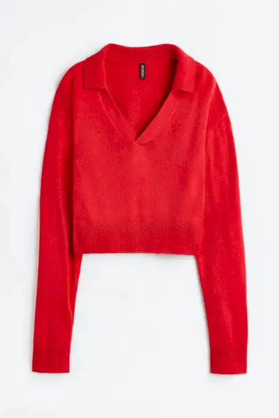 H&M + Collared Sweater