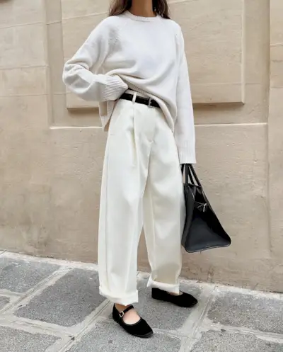 a photo of a woman wearing one of the best mary janes