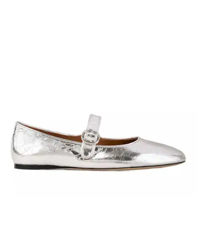 Sandro, Shiny Leather Ballet Flats