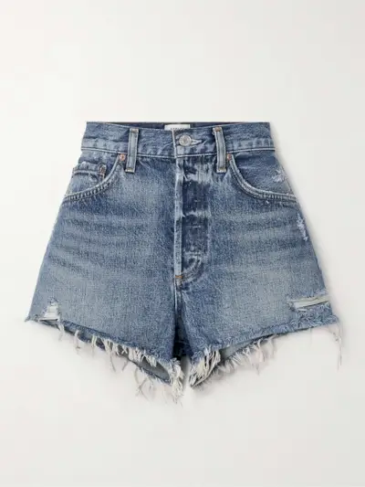 Parker Vintage Cutoff Organic Denim Shorts
