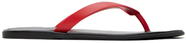 Red & Black Beach Sandals