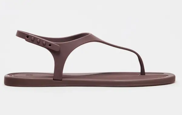 Asos Design Fillipa Rope-Tie Flat Sandals in Red and Navy