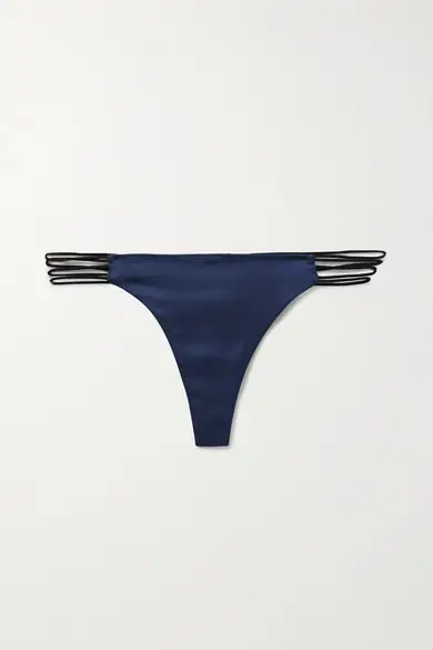 Fleur du Mal + Silk Thong