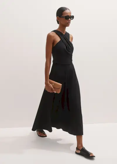 Crossover Maxi Dress