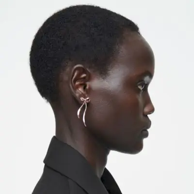 COS Mismatched Bow Earrings