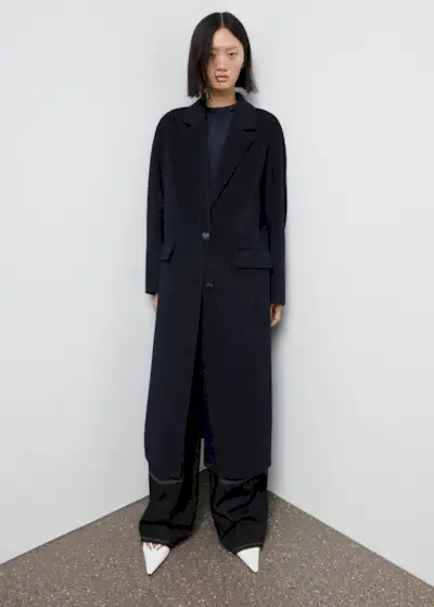 Wool Overcoat - Women | Mango United Kingdom