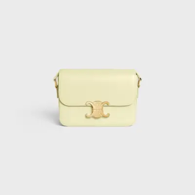 Teen Triomphe Bag in Shiny Calfskin