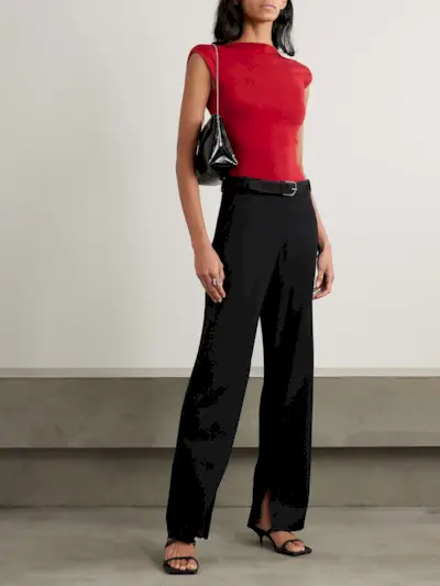 Backless Tencel™ Lyocell-Blend Jersey Top