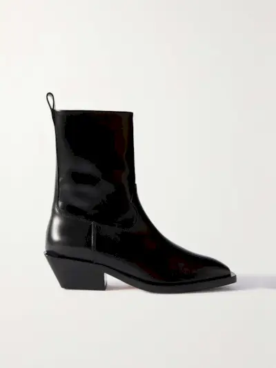 Luis Leather Ankle Boots