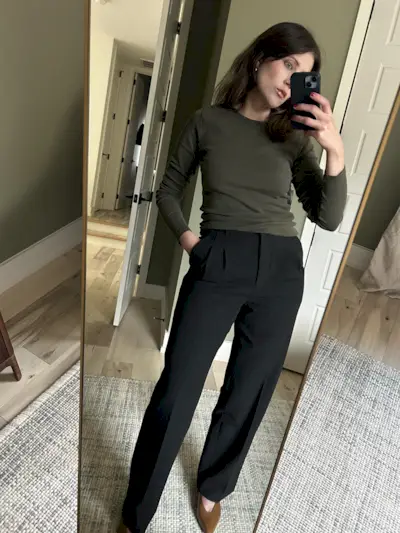 Aritzia Homestretch Crew Longsleeve