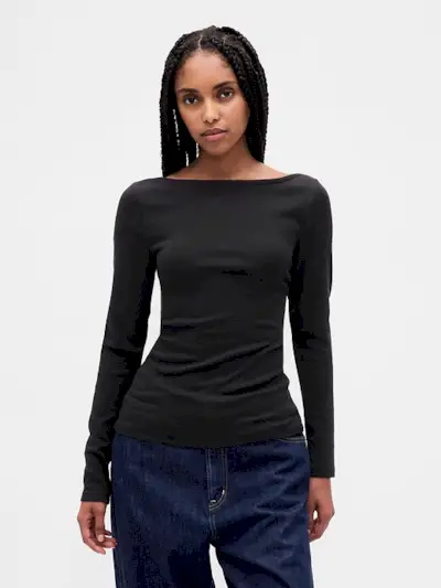 Modern Boatneck T-Shirt