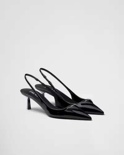 Prada, Patent leather slingback pumps