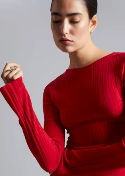 & Other Stories + Merino Wool Top