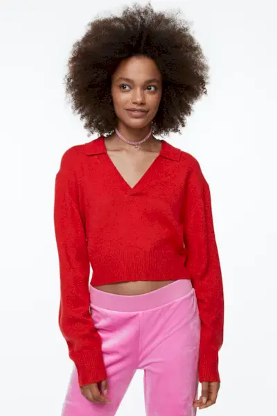 H&M + Collared Sweater