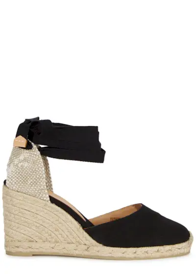 Carina 80 Canvas Wedge Espadrilles