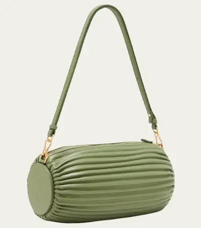 Loewe x Paula’s Ibiza + Bracelet Pleated Pouch Shoulder Bag