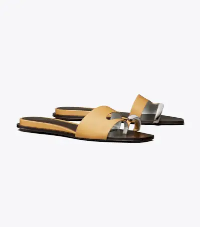 Pierced Mule Sandal