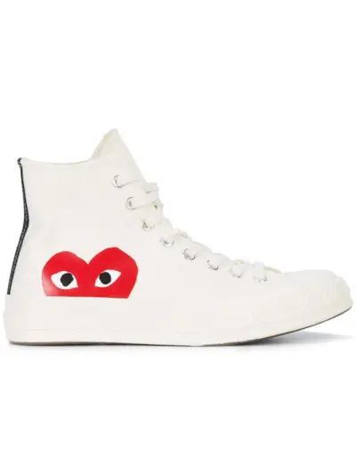 Comme des Garçons Play + x Converse Chuck Taylor