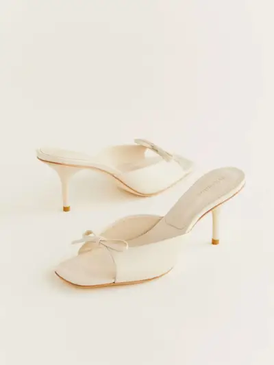 Clementine Heeled Mule Sandal