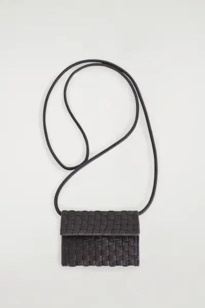 Braided Leather Cardholder