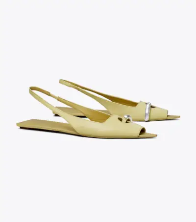 Tory Burch + Pierced Slingback