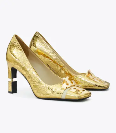 Tory Burch + Split Double-T Pump