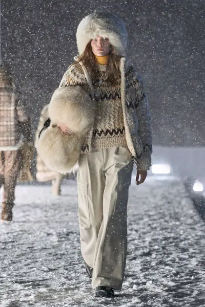 Moncler runway look.