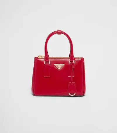 Prada red Galleria bag