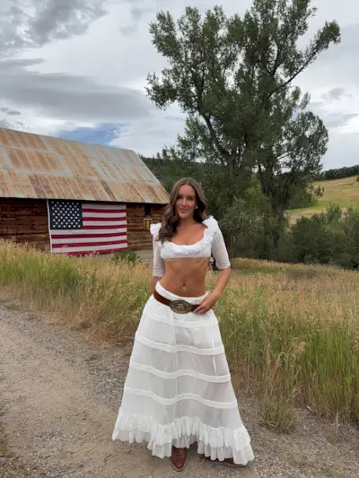 emma leger in matching set