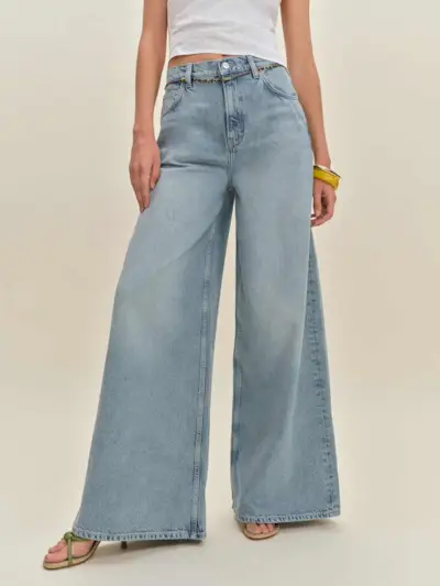 Addyson High Rise Wide Leg Jeans
