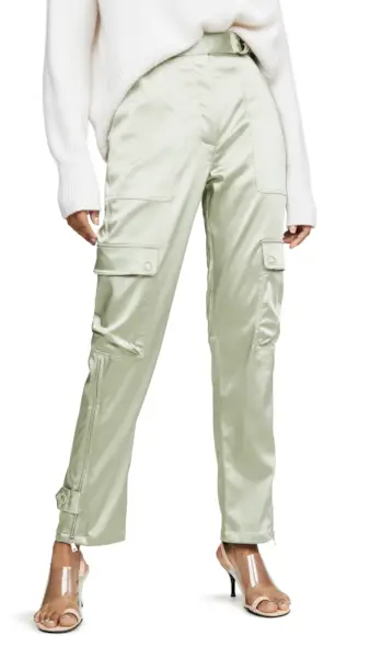 Jonathan Simkhai + Structured Sateen Utility Pants