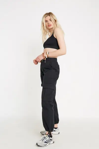 BDG + Black Authentic Buckle Cargo Pant