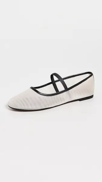 Madewell the Greta Ballet Flats in Mesh