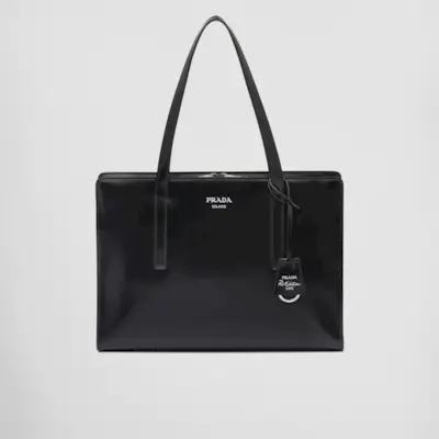 Prada + Re-Edition 1995 Brushed-Leather Medium Handbag