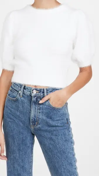 Line & Dot + Harper Fuzzy Sweater