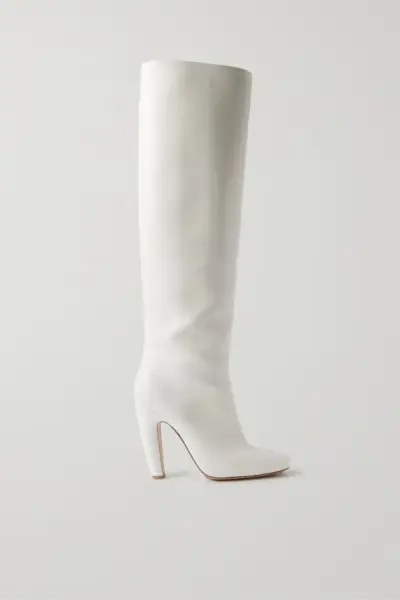 Bottega Veneta + Veneta Leather Knee Boots